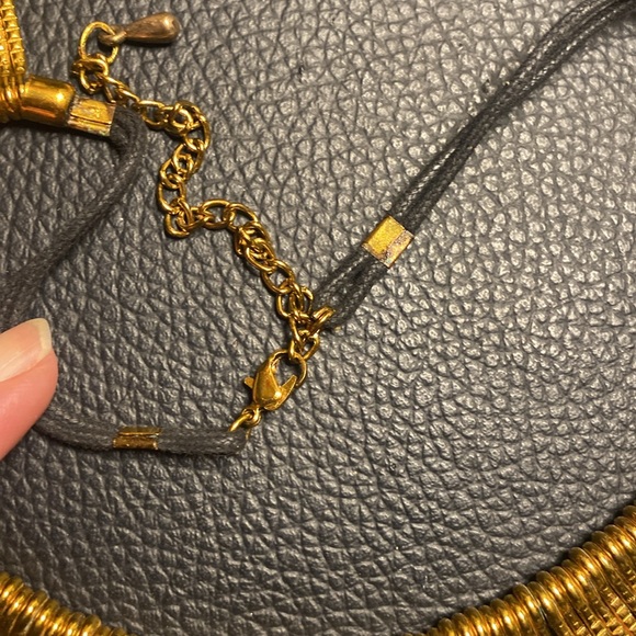 Vintage bib style necklace - Picture 4 of 4